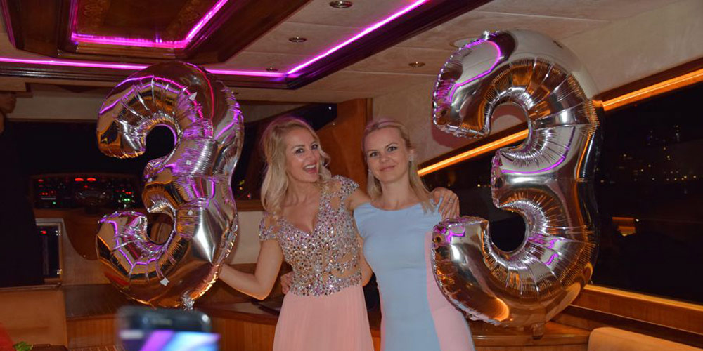 bosphorus cruise private yacht birthday party