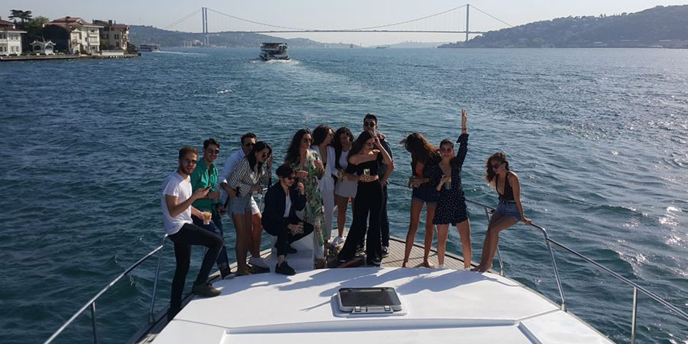 bosphorus cruise private yacht birthday party bosphorus tour