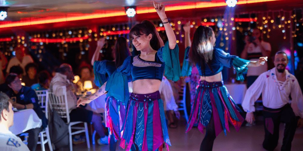 Romantic Bosphorus Dinner Cruise in Istanbul with Turkish Night shows